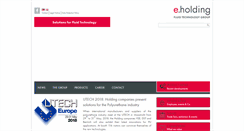 Desktop Screenshot of e-holding.de