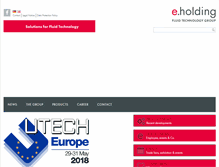 Tablet Screenshot of e-holding.de